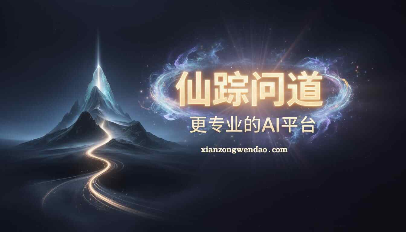 仙踪问道 · 更专业的AI平台