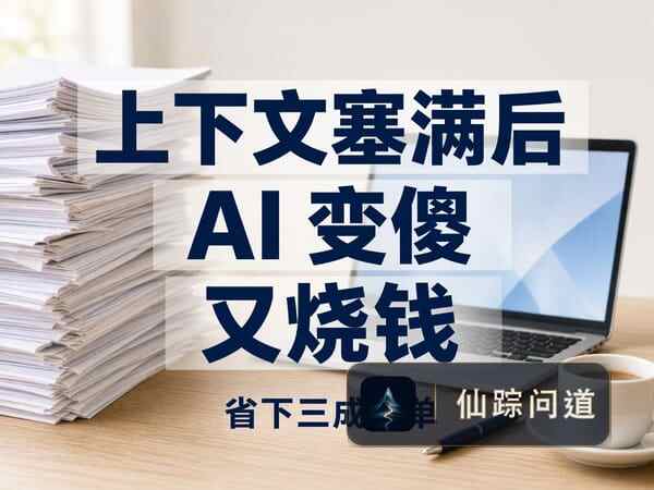 上下文塞满后，AI 变傻又烧钱：5 个省 Token 的做法