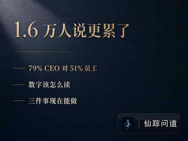1.6 万人说更累了，报告该怎么读